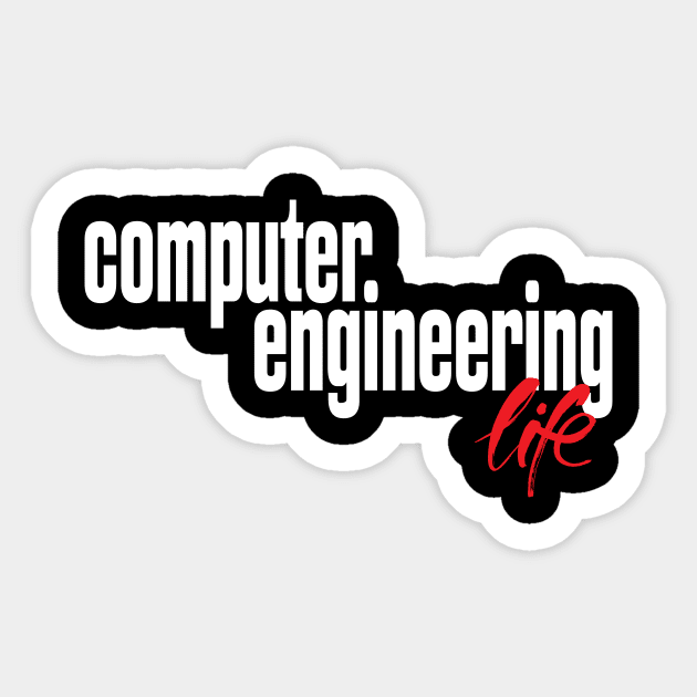 Computer Engineering Life Sticker by ProjectX23